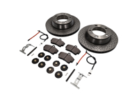 后刹车片和刹车盘套件 保时捷 997 C4 Brembo - 99635240104, 98635293911, 99661236501 后刹车片和刹车盘套件 保时捷 997 C4 Brembo - 99635240104, 98635293911, 99661236501