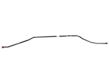 Tuyau d'huile, laiton, peint, retour. Porsche 911 1970-73 - 91120704301, 91120704401 - 1613702400