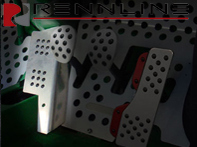 Rennline Dead Pedal Rubber Grip. Porsche 911 1974-89 - P98RH Rennline Dead Pedal Rubber Grip. Porsche 911 1974-89 - P98RH