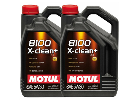MOTUL 8100 X-CLEAN+ 5W-30 motorolie 10ltr - 106376, 106377