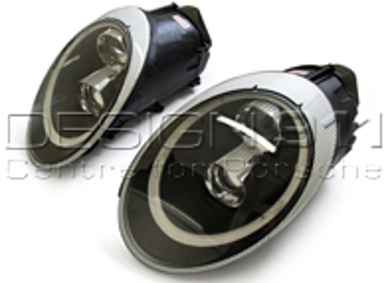 KOPLAMPEN DUBBELE PROJECTOR HALOGEEN + AURORA LICHT Porsche 997 05-08 ZWART LENS LHD - 99763115713, 99763115813 KOPLAMPEN DUBBELE PROJECTOR HALOGEEN + AURORA LICHT Porsche 997 05-08 ZWART LENS LHD - 99763115713, 99763115813