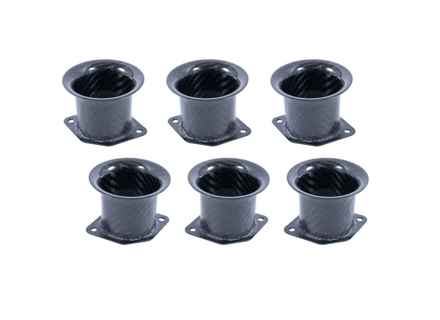 Carbon Fiber Carburettor Velocity Stack Kit (50mm Tall) by Rennline. Porsche 911 / 912 / 356 - PCG10832201, 91110832201, 90110093301 - M91 Carbon Fiber Carburettor Velocity Stack Kit (50mm Tall) by Rennline. Porsche 911 / 912 / 356 - PCG10832201, 91110832201, 90110093301 - M91