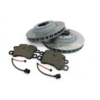 FRONT Brake Pads and Brake Disc Package Porsche 718 S OE - 9P1615301A, 9P1615302A, 9P1698151C