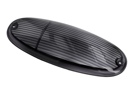 Cabochon de clignotant, avant, fumé. Porsche 914 - 91463193710/2, 91463193710, P14915