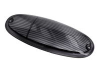 Cabochon de clignotant, avant, fumé. Porsche 914 - 91463193710/2, 91463193710, P14915