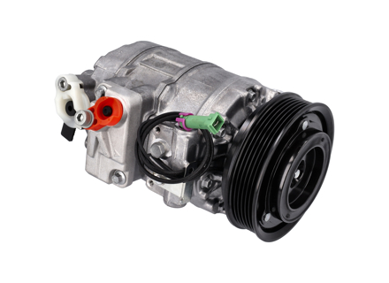 Air con compressor (New). Porsche 986 / 987 / 987C / 996 / 997 - 99612601152, 996.126.011.52, 32177G - DCP28008