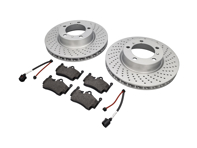 Pack de plaquettes et disques de frein arrière. Porsche 981 - 98735240101, 98735293903, 98160916300 Pack de plaquettes et disques de frein arrière. Porsche 981 - 98735240101, 98735293903, 98160916300
