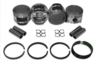 Piston set, big bore 86mm. Porsche 356C / 912 - 008 11 86SP, 0081186SP Piston set, big bore 86mm. Porsche 356C / 912 - 008 11 86SP, 0081186SP