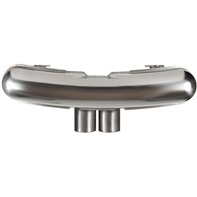 Silencieux d'échappement arrière avec sorties d'échappement de type "GT3". Porsche 911 1983-89 - 91111102500, 91111102505 - 1620614200 Silencieux d'échappement arrière avec sorties d'échappement de type "GT3". Porsche 911 1983-89 - 91111102500, 91111102505 - 1620614200