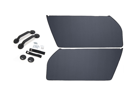 Kit de panneau de porte RS, avec sangles de traction NOIRES. Porsche 911/930/964/993 - 96455503X00, 964555830BK, 964555251008YR Kit de panneau de porte RS, avec sangles de traction NOIRES. Porsche 911/930/964/993 - 96455503X00, 964555830BK, 964555251008YR