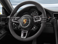 GT Sport Multi-function steering wheel in Black Alcantara. Porsche 991.2 (911) / 718 Boxster / 718 Cayman 2016>> / - 99104440020, 99104440021, 99104440022, 99104440023 GT Sport Multi-function steering wheel in Black Alcantara. Porsche 991.2 (911) / 718 Boxster / 718 Cayman 2016>> / - 99104440020, 99104440021, 99104440022, 99104440023
