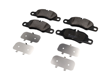 前轮刹车片，Zimmerman 标准系列。适用于保时捷 997.2 / 991.1 / 981 / 718 - 99735193804, 99735193819, 99735193806, 98135193900, 98135193904, 98135193000, 98135193109, 98135193809, 99135193900, 99135193901, 99735193109, 99735193803, 99735193810, 24459.185.1 - 24459.185.1