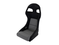 Track-Schalensitz - GTR RECLINE, schwarzes Leder mit Hahnentrittmuster in der Mitte - 9997809100, 9997809110 - JT-B72-HT