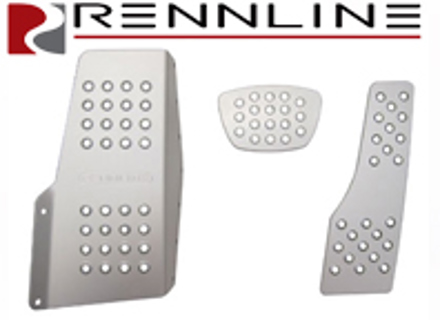 Set di pedali Rennline in alluminio 3 pezzi perforato. Porsche 944/924/968 TIPTRONIC - P4522, P45.22 Set di pedali Rennline in alluminio 3 pezzi perforato. Porsche 944/924/968 TIPTRONIC - P4522, P45.22