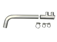 Auspuff-Endrohr-Kit mit Schellen aus Edelstahl. Porsche 912 1965-02/70 - 92.312S, 92312S, 1620705410, 61611129800, 61611124501, 61611102800, 61611125501, 99951105103, 99951105003 - 1620705410 Auspuff-Endrohr-Kit mit Schellen aus Edelstahl. Porsche 912 1965-02/70 - 92.312S, 92312S, 1620705410, 61611129800, 61611124501, 61611102800, 61611125501, 99951105103, 99951105003 - 1620705410