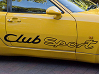 'Club Sport' side decal. Porsche 968 - 99999954502, 99999954503 'Club Sport' side decal. Porsche 968 - 99999954502, 99999954503