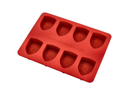Bandeja de cubitos de hielo con forma de escudo de Porsche - WAP0500160M0CR, WAP0500160TEWF