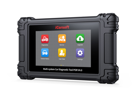 iCarsoft POR V4.0 - Geavanceerde Porsche-diagnosescanner met volledige OBDII/EOBD-functionaliteit voor meerdere merken. - PORV4.0
