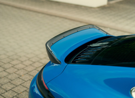 TECHART Rear spoiler III, Carbon Fiber. Porsche 992 Carrera Coupe / 992 GT3 Touring - 092.121.820.009 - 092.121.820.009