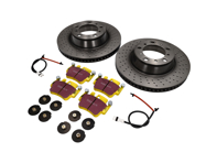 Pacchetto dischi freno con pastiglie freno EBC Sport Porsche 996 Turbo - DP41514R, 99635240X02BRE, 99635240X02, 99661236501, 99635208602, 99635208600 Pacchetto dischi freno con pastiglie freno EBC Sport Porsche 996 Turbo - DP41514R, 99635240X02BRE, 99635240X02, 99661236501, 99635208602, 99635208600