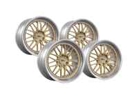 RSR gesmede lichtmetalen velgenset van Ninemeister. Porsche 964 / 993 / 996 / 997 / 991 / 992 / 986 / 987 / 981 / 718 - 9MRSRF21, 9MRSRF17, 9MRSRF18, 9MRSRF19, 9MRSRF20, 9MRSRF22