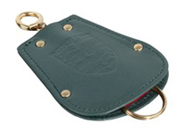 Key pouch for Porsche 356 in GREEN LEATHER - PCG044200006JD Key pouch for Porsche 356 in GREEN LEATHER - PCG044200006JD
