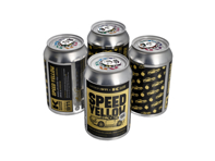 Speed Yellow Lemonade 330ml Pack of 4. - SPLEMON