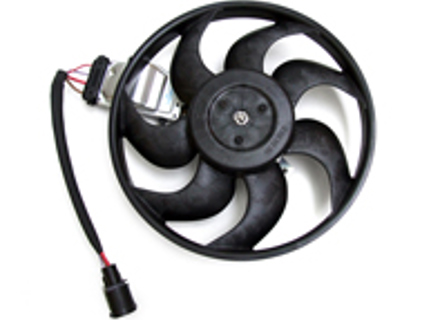 Radiateur Eau Ventilateur DC. Porsche 955 Cayenne / 957 Cayenne - 95562413401, 95562413400, 95562414600