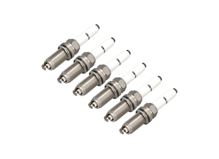 Spark plug (PACK OF 6), Double-iridium. Porsche 95B.1 Macan / 958 Cayenne / 970.2 Panamera S - 99917023390, 99917023590