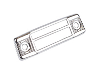 Copertura radio, cromata, per radio Blaupunkt Frankfurt. Porsche 356 - 113857233 - 8101850100 Copertura radio, cromata, per radio Blaupunkt Frankfurt. Porsche 356 - 113857233 - 8101850100