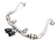 AWE Touring edition exhaust system with Black tips for Porsche 718 Boxster / Cayman - 3015-33080, 3015 AWE Touring edition exhaust system with Black tips for Porsche 718 Boxster / Cayman - 3015-33080, 3015