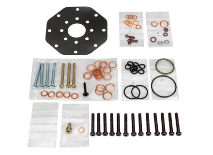 Jeu de joints de culasse de distributeur de carburant. Porsche 911 turbo 3,3 litres - 930110909X, 930110909 X, 93011090900