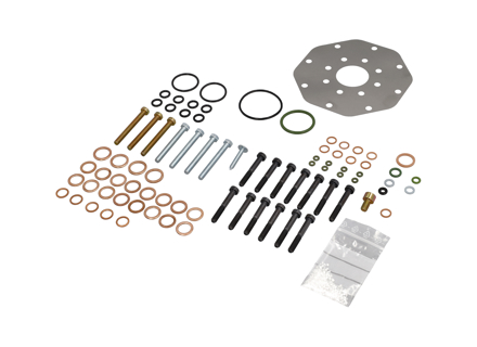 Koppakkingset voor de brandstofverdeler. Porsche 911 turbo 3,3ltr - 930110909X, 930110909 X, 93011090900