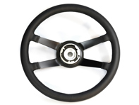 Padded leather steering wheel 380mm Carrera RS style. Porsche 911 1965 - 1973 - 91134708400 Padded leather steering wheel 380mm Carrera RS style. Porsche 911 1965 - 1973 - 91134708400