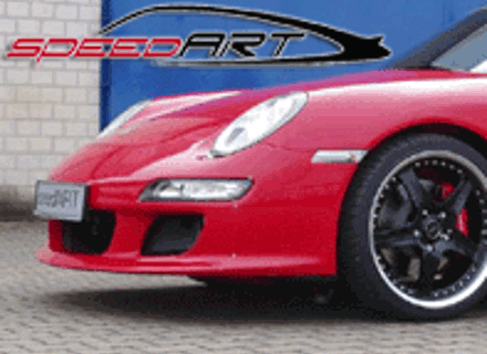 Voorbumper/spoiler SpeedArt CS. Porsche 997 2005-08 Voorbumper/spoiler SpeedArt CS. Porsche 997 2005-08