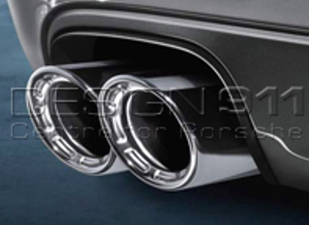 Exhaust Sports Tail Pipes. Porsche 997 MKII - 99704420010, 99711198430, 99711198330