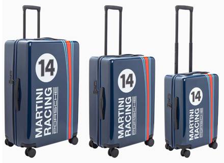 Trolley Style Suitcase - Available in Three Sizes. MARTINI RACING® Trolley Style Suitcase - Available in Three Sizes. MARTINI RACING®
