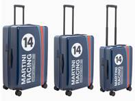 Trolley Style Suitcase - Available in Three Sizes. MARTINI RACING® Trolley Style Suitcase - Available in Three Sizes. MARTINI RACING®