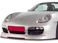 前扰流唇。保时捷 987 Boxster 2005-09 前扰流唇。保时捷 987 Boxster 2005-09