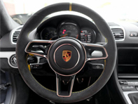Steering wheel Black Alcantara / Racing Yellow. Porsche Cayman GT4 - 9P1419091DQRAL, 9P1419091AHRAL Steering wheel Black Alcantara / Racing Yellow. Porsche Cayman GT4 - 9P1419091DQRAL, 9P1419091AHRAL