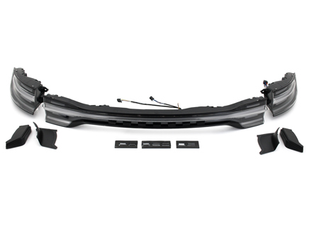 Feux arrière à LED avec panneau lumineux, assombris. Logo "PORSCHE" argenté Porsche Macan II - 95B04490500