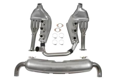 Kit de conversion d'échappement sport sans convertisseur catalytique. Porsche 911 3.2 Carrera - 93011104300, 93011118303, 93011118306, 93021102901 - 1620802710, 92.296SDSSI Kit de conversion d'échappement sport sans convertisseur catalytique. Porsche 911 3.2 Carrera - 93011104300, 93011118303, 93011118306, 93021102901 - 1620802710, 92.296SDSSI