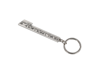 Porsche Schlüsselanhänger mit Panamera Schriftzug, Silber. - WAP0500320SPAN