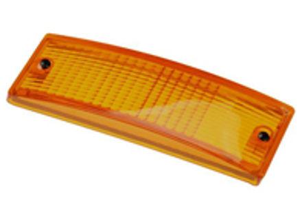 Verre de clignotant latéral, couleur ambre. Porsche 911 74-89 / 912 76 / 930 - 91163191600 Verre de clignotant latéral, couleur ambre. Porsche 911 74-89 / 912 76 / 930 - 91163191600