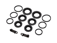 Kit de tapas guardapolvo y juntas para pistones de pinzas de freno delanteras de 6 pistones. Porsche 996 / 997 / 987.1 - 99635191501, 99635191500, 95135291700 - 228010
