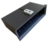 Tasca portaoggetti per eliminazione radio. Porsche 911 - 91155246302, 9115524630270B