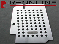 Rennline Aluminium Floor Board. Passenger Side. Porsche 356A - F12 Rennline Aluminium Floor Board. Passenger Side. Porsche 356A - F12