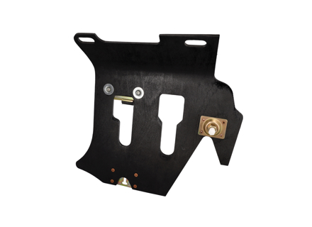 Plancher de pédale LHD avec fixations. Porsche 911 1965-73 Coupé - 90155106323, 90155106321