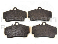 Remblokken Achter. Porsche 996 GT2/GT3 - 99635294703 Remblokken Achter. Porsche 996 GT2/GT3 - 99635294703