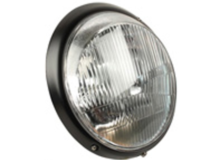 Faro, bordo nero. Porsche 911 1969-86 (tipo non livellante) AUTO CON GUIDA A GUIDA - 91163111302, 911.631.113.02, 1695100200